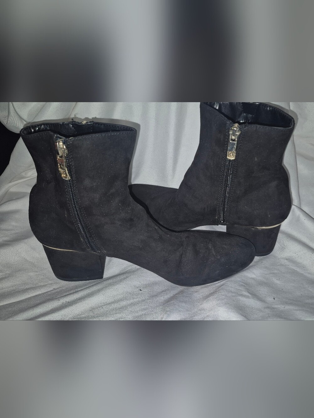 Womens Black Ankle Boots 9.5M